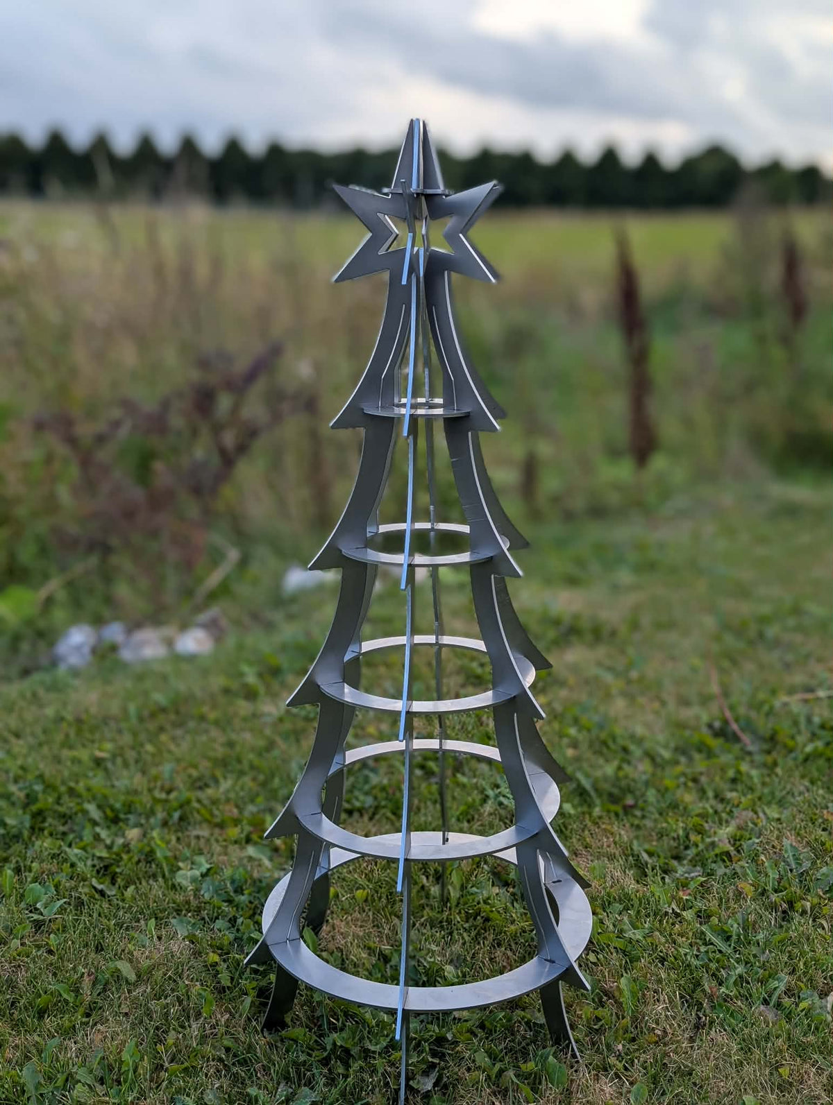 80 cm Cortenstål Juletræ
